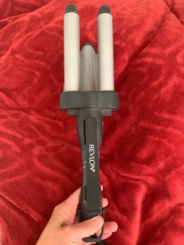 Modelador de cabelo tri ondas revlon 