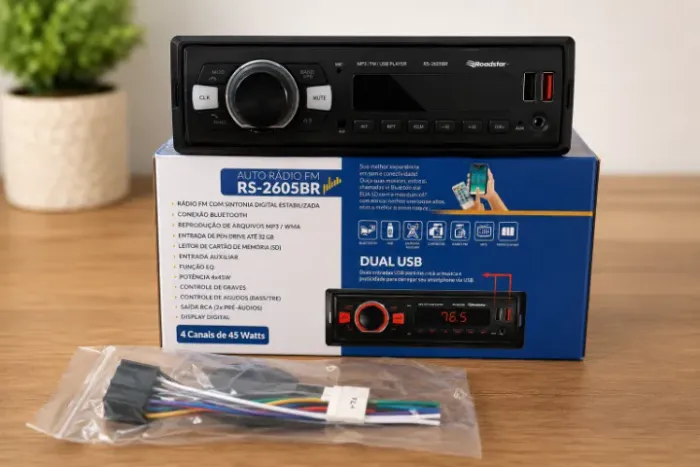AUTORRADIO MP3/BLUET/SD RS2605 ROADSTAR 