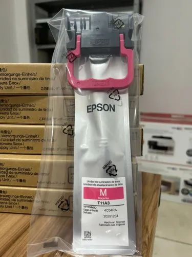 Bolsa de Tinta Original Epson Magenta T11A3