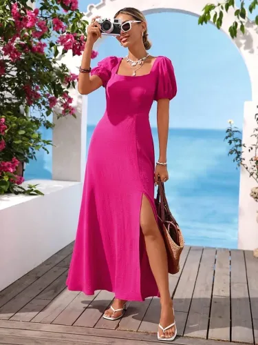 Vestido rosa