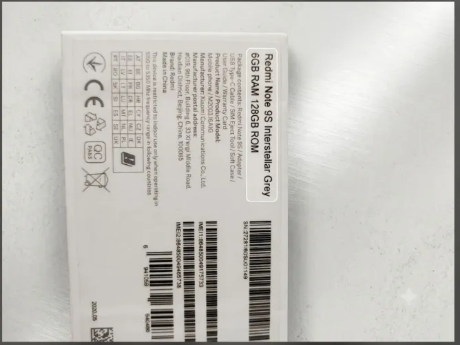 Smartphone Xiaomi 9 S 6 de Ram com 128 GB na caixa super conservado