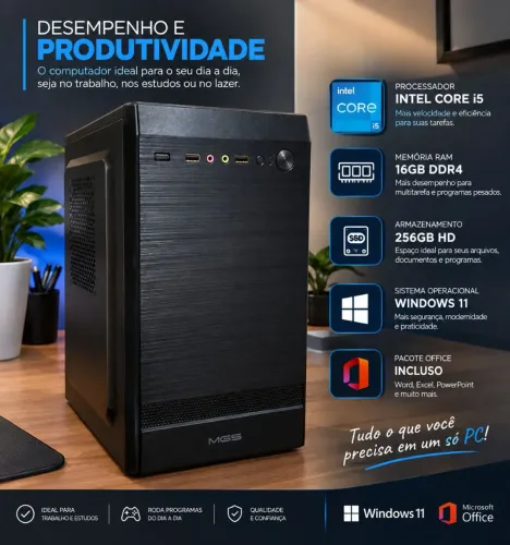 Pc i5 16gb + SSD 256gb