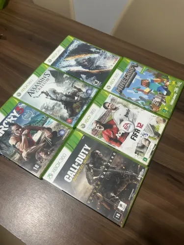 Lote Jogos XBOX 360 Originais