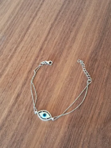 Pulseira Prata Olho Grego