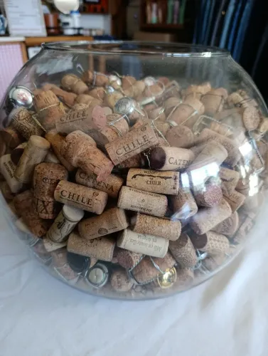 Rolha para decoração usadas cortiça Chile Argentina