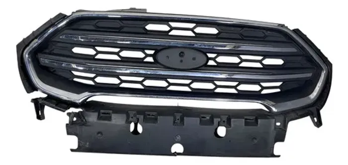 Grade Frontal Parachoque Dianteiro Ecosport 2017/2021 Preto Fosco