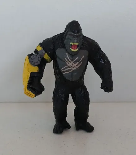 BONECO MINIATURA KING KONG MONSTRO GODZILLA