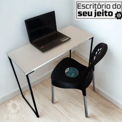 Escrivaninha NOVA Mesa Multiuso Industrial para Escritório Notebook Computador Estudo Game