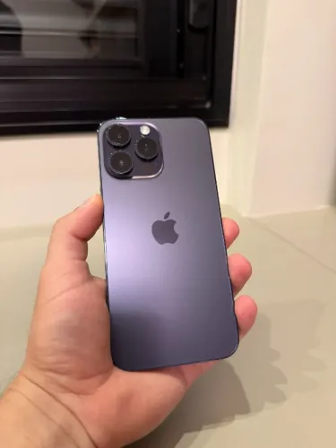 iPhone 14 Pro Max 256GB Roxo-profundo, único dono, com caixa