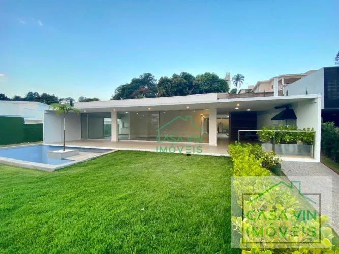 Casa com 3 dormitórios para alugar, 277 m² por R$ 14.130,00/mês - Condomínio Marambaia - V