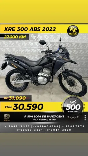 Moto Honda XRE 300 ABS 2022