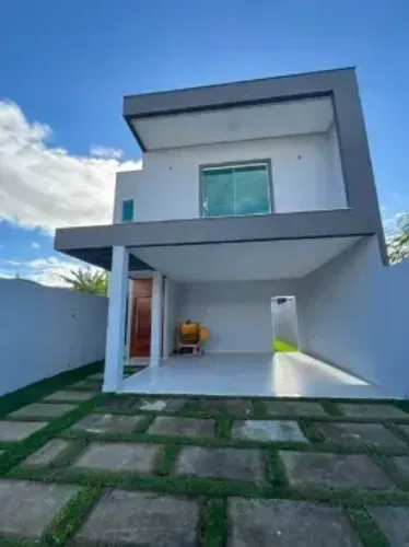 X. Ótima Casa Duplex Nova no Jockey com 3 quartos sendo 1 suíte com closet