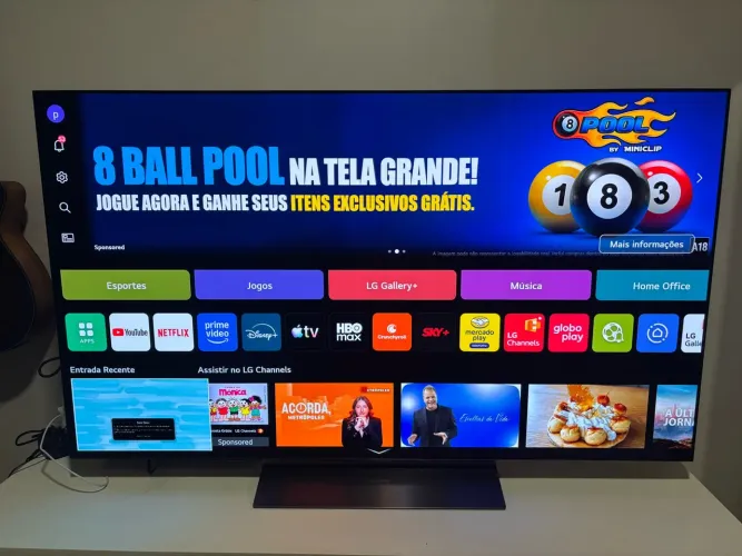TV LG 55" Smart OLED 4K UHD OLED55C4PSA