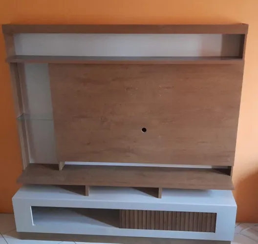 Rack com painel