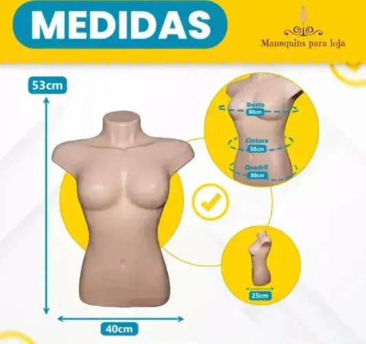 Manequins de busto 