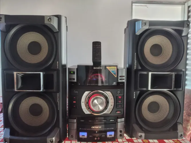 Vendo som sony mhc gtr6h