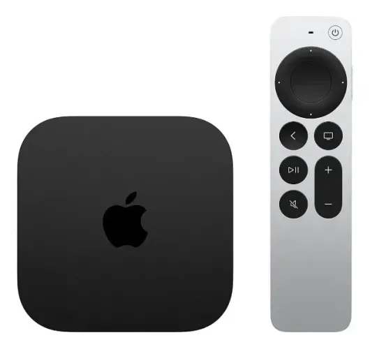 Apple TV 4K (Wi?Fi) A2737 3ª Geração 2022 de voz 4K 64GB preto