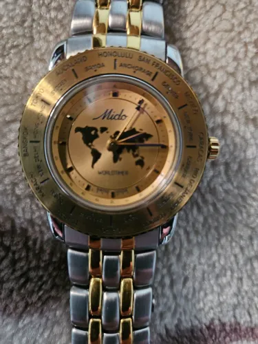 Relógio Mido GMT Original.