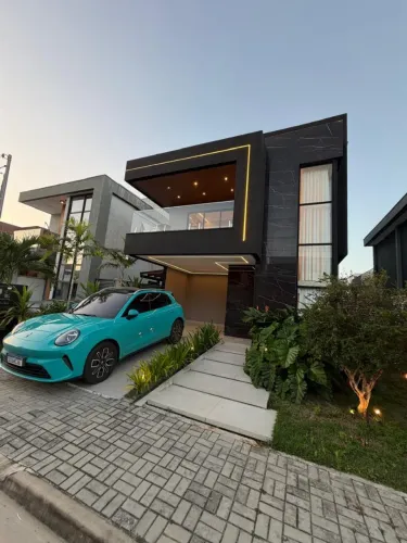 Linda casa no condomínio sunville, porteira fechada
