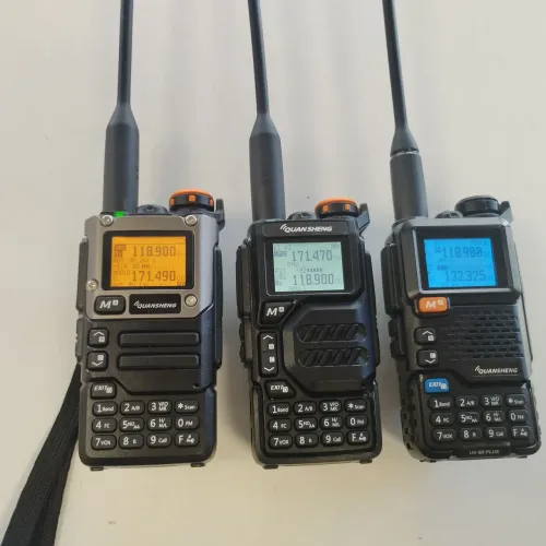 Rádio Comunicador HT Quansheng Multi Banda VHF UHF HF PX AM FM unidade