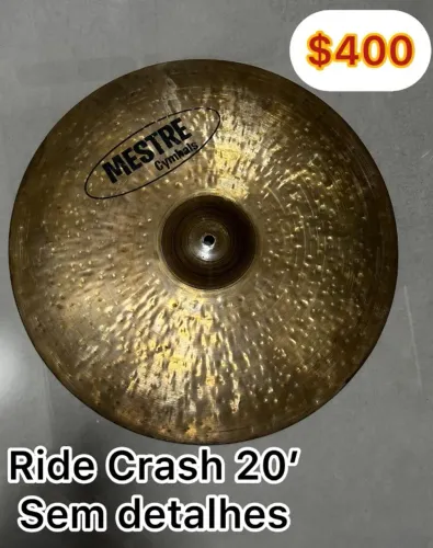 Prato Ride 20' Mestre Cymbals