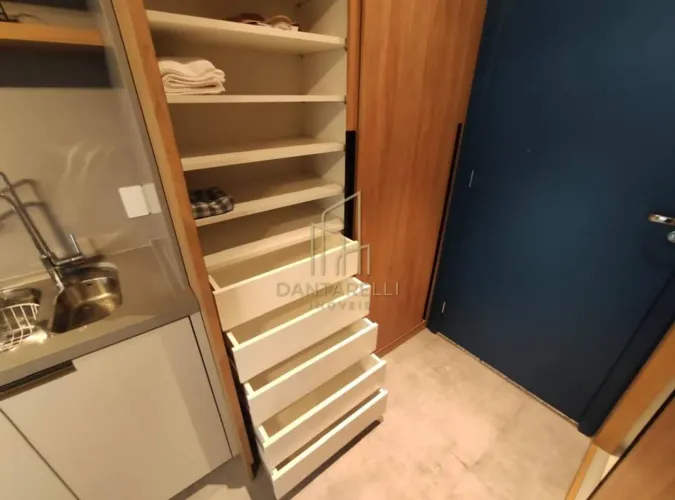 APARTAMENTO MOBILIADO PARA LOCAÇÃO 1 SUITE , 2 VAGA DE GARAGEM, LAZER COMPLETO NA VILA MAR