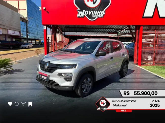 Renault Kwid Zen 1.0 Flex 12V 5P Mec. 2025