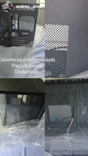 Gabinete aquário nunca usado
