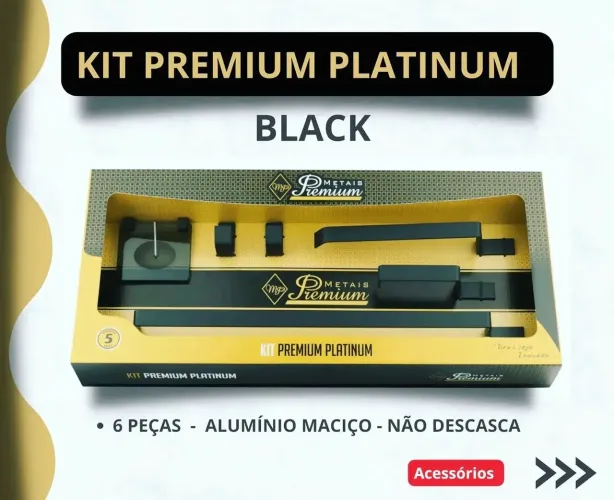 Kit de metais para banheiro NOVO