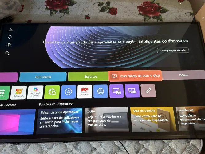 Tv LG 55 polegadas 4k nova