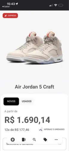 Air Jordan 5 craft