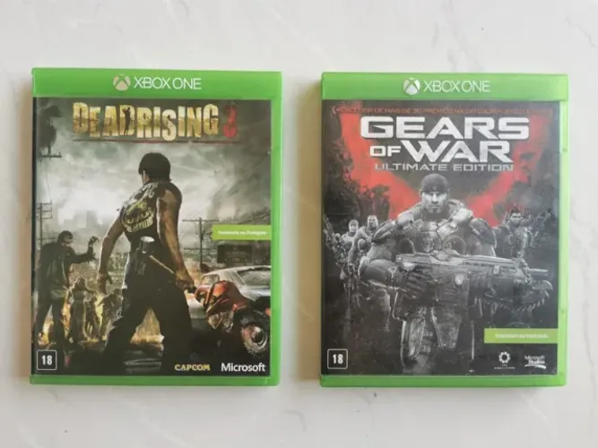 2 Jogos Xbox One Dead Rising 3 Gears of War Ultimate