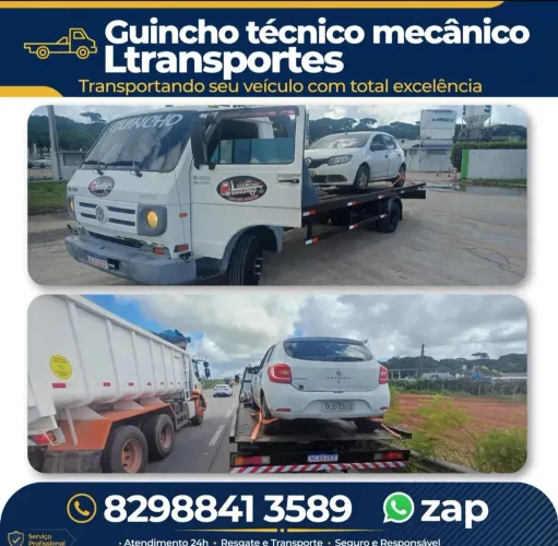 Guincho técnico mecânico Lttransportes