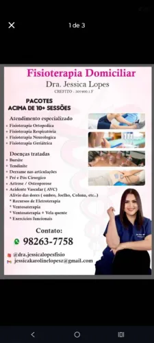 Fisioterapia home care / toda Manaus 