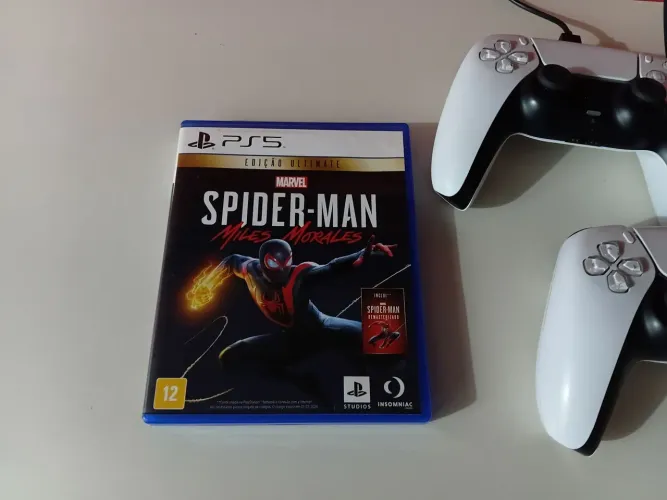 Spider-Man Miles Morales PS5 midia fisica playstation 5 jogo