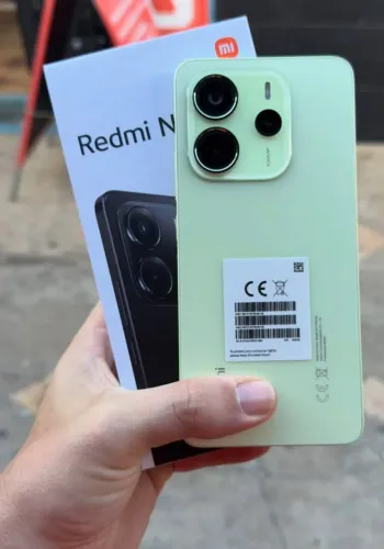 Smartphone Novo ?Note14? Verde - Global - 256/8 Tela de 120Hz