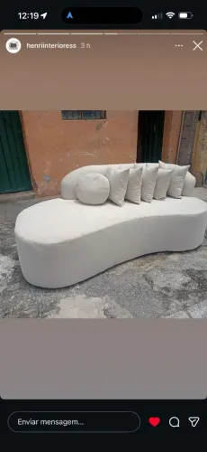 Sofá orgânico 
