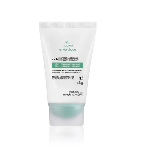Natura Erva Doce - Desodorante Antitranspirante em Creme 50g