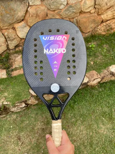 Raquete de Beach Tennis vision naked 2023 carbono 3k