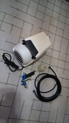 Compressor Schulz Summer Jet 110v Com Pistola De Pintura e Mangueira