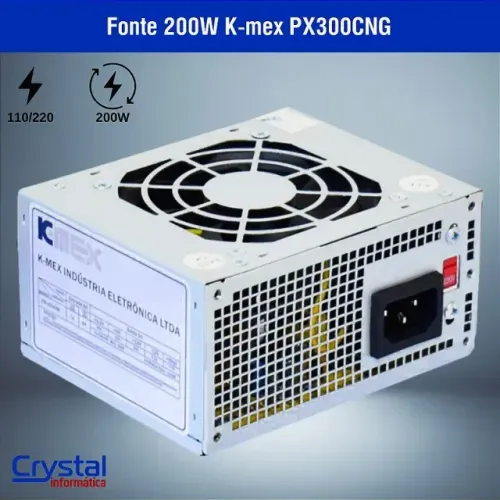 Mini Fonte Atx Kmex 