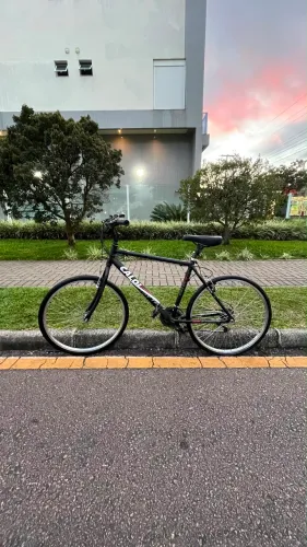 BIKE CALOI DE ALUMÍNIO ARO 26 PRONTA PRA USO
