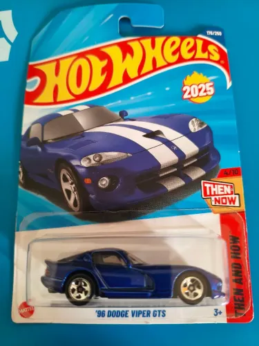 Lote 2 Hot Wheels 2025: '96 Dodge Viper GTS + '69 Mercury Cyclone (Novos/Lacrados)