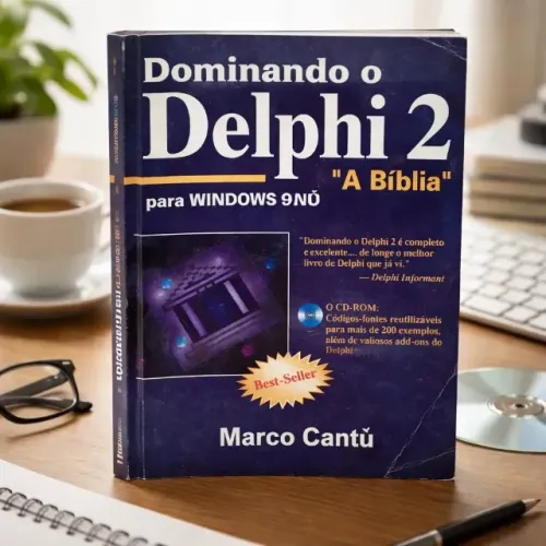 Dominando o Delphi 2 - A Bíblia - Windows com CD e mais de 200 Códigos-Fonte