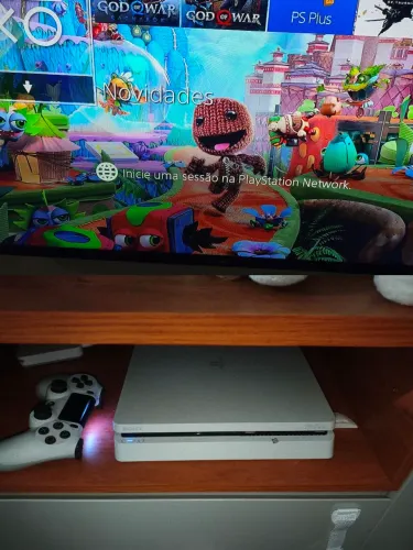 Ps4 slim Branco 500 gigas