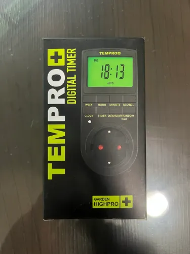 Timer Temporizador Digital Tempro+ Garden Highpro 220v Grow