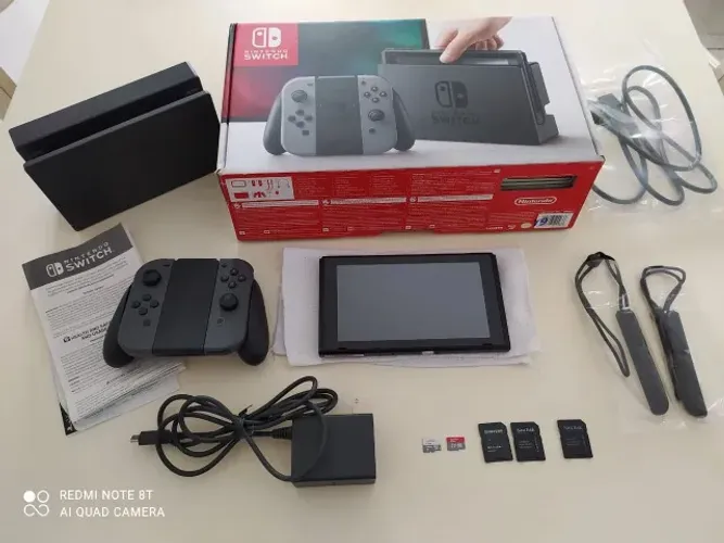 Console Nintendo Switch desbloqueado 160Gb de jogos a sua escolha