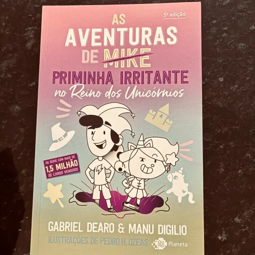 Livro -As aventuras de mike -Priminha irritante