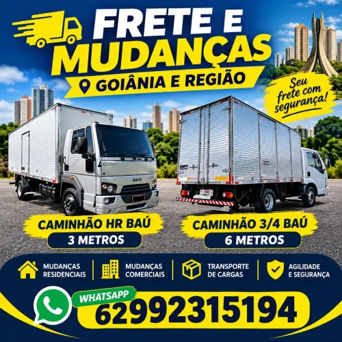 Fretes e Mudanças Goiânia e Região