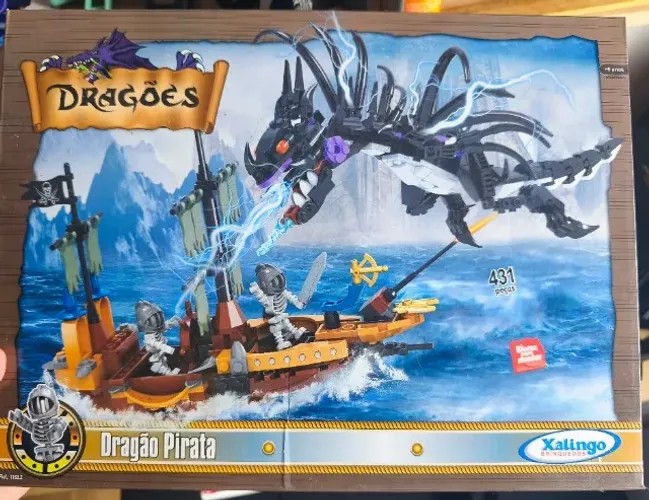 Coleção de Dragões (Compatível Lego)